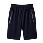 ?2019 New?Men’s Elastic Waist Shorts ,Summer Casual Fitness Sport Pocket Plus Size Drawstring Beach Pants