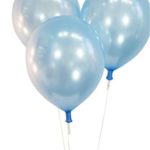 Creative Balloons 12″ Latex Balloons – Pack of 72 Pieces – Pearlized Light Blue