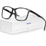 Oiamik Blue Light Blocking Women/Men Computer Glasses with UV400,Lightweight Eyeglasses Frame Gaming Glasses,Anti Eye Strain, Headache, Depression