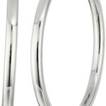 Sterling Silver 3mm Round Tube Hoop Earrings