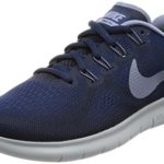 Nike Free RN 2017 Women’s Running Shoes (7 B US, Binary Blue/Dark Sky Blue)