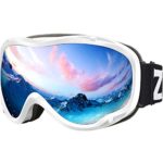 ZIONOR Lagopus Ski Snowboard Goggles UV Protection Anti Fog Snow Goggles for Men Women Youth