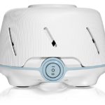Marpac Dohm (White/Blue) | The Original White Noise Machine | Soothing Natural Sound from a Real Fan | Noise Cancelling | Sleep Therapy, Office Privacy, Travel | For Adults & Baby | 101 Night Trial