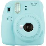 Fujifilm Instax Mini 9 Instant Camera – Ice Blue (Renewed)