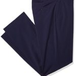 Van Heusen Men’s Big and Tall Flex Flat Front Oxford Chino Pant, Blue Indigo, 48W X 29L