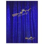 8 X 8, Ready to Dispatch,Sequin Backdrops, Sequin Photo Booth Backdrop, Party Backdrops,Wedding Backdrops, Sparkling Photography Prop (8ftx8ft, Royal Blue)