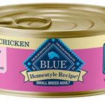 Blue Buffalo Homestyle Recipe Natural Adult Small Breed Wet Dog Food, Chicken 5.5-oz can (Pack of 24)