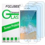 Screen Protector iPhone 8,7,6S,6(4.7″)(3 Pack),Focuses Anti-Blue Light Screen Protector [Eye Protect][Bubble Free] Tempered Glass for iPhone 8/7/6S/6