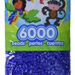 Perler Beads Fuse Beads for Crafts, 6000pcs, Dark Blue
