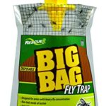 RESCUE Outdoor Non-Toxic Disposable Big Bag Fly Trap, 1 Pack