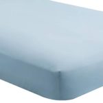 Bare Home Kids Fitted Bottom Sheet Twin – Premium 1800 Ultra-Soft Wrinkle Resistant Microfiber – Hypoallergenic – Deep Pocket (Twin, Light Blue)