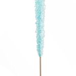 Candy Buffet Store – Rock Candy Crystal Sticks, Light Blue ? Cotton Candy ? 24-pack – How to Build a Candy Buffet Table Guide Included – Great for Frozen Movie, Elsa Parties, or Boys Birthday Parties