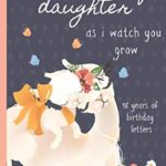 Letters To My Daughter As I Watch You Grow: Birthday Letter Prompt Journal, A Thoughtful Gift For New Mothers & Parents. Write Memories Now, Read Them … Capsule Keepsake Forever. Llama, Dark Blue