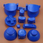 A B X Y Z Button & Thumbstick Button D-pad Mod Kits for Gamecube NGC Controller -Dark Blue