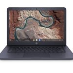 HP Chromebook 14-inch Laptop with 180-Degree Hinge, Full HD Screen, AMD Dual-Core A4-9120 Processor, 4 GB SDRAM, 32 GB eMMC Storage, Chrome OS (14-db0080nr, Ink Blue)