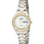 Citizen Women’s Eco-Drive Sport Two-Tone Watch with Date, EW3144-51A