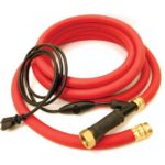 K&H Pet Products Thermo-Hose Ice Free Heated Water Hose Rubber Red 40′ 200W