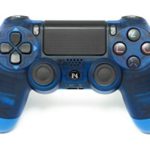 PS4 Controller V2 CHASDI Wireless Bluetooth with USB Cable Compatible with Sony Playstation 4, Windows PC and Android Os (Kristal Blue)