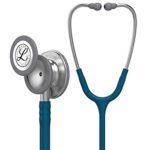 3M Littmann Classic III Monitoring Stethoscope, Caribbean Blue Tube, 27 Inch, 5623