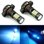 JDM ASTAR Extremely Bright PX Chips 5202 5201 LED Fog Light Bulbs, Ice Blue