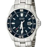 Citizen Men’s BL1258-53L The Signature Collection Blue Dial Stainless Steel Watch