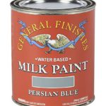 General Finishes Water Based Milk Paint, 1 Quart, Persian Blue