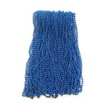 Royal Blue Mardi Gras Beads 33 inch 7mm, 6 Dozen, 72 Necklaces