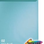 Superior Seamless Photography Background Paper, 02 Sky Blue (53 inches Wide x 36 feet Long)