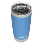 YETI Rambler 20 oz Tumbler, Stainless Steel, Vacuum Insulated with MagSlider Lid, Pacific Blue