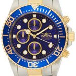 Invicta Men’s 1773 Pro Diver 18k Gold Ion-Plating and Stainless Steel Watch