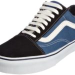 Vans Unisex Old Skool Skate Shoes, Navy/White, 9 M US Men/10.5 M US Women