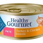 Blue Buffalo Healthy Gourmet Natural Adult Pate Wet Cat Food, Turkey & Chicken 5.5-oz cans (Pack of 24)