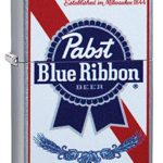 Zippo Street Chrome Pabst Blue Ribbon, Street Chrome Logo