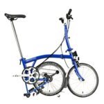 Brompton Folding Bicycle – C Line Explore (Piccadilly Blue)