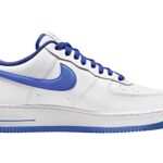 Nike Men’s Air Force 1 ’07 An20 Basketball Shoe, White/Medium Blue, 8.5