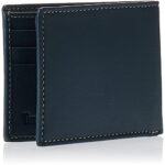 Timberland Men’s Blix Slimfold Leather Wallet, Navy, One Size