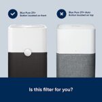 BLUEAIR Blue Pure 211+ Genuine Replacement Filter, Particle and Activated Carbon, Fits Blue Pure 211+ Air Purifier (Non-Auto)