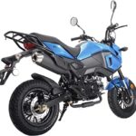 HHH 125cc Adult Motorcycle Gas Motorcycle Dirt Motorcycle Street Bike Motorcycle Bike-Blue