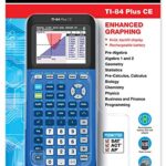 Texas Instruments TI-84 Plus CE Color Graphing Calculator, Bionic Blue