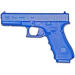 BlueGuns Training Replica Handgun, Non Weighted, Blue, Compatible with Glock 17 22 31 Generation 4