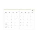 Blue Sky Day Designer for 2023-2024 Academic Year Monthly Planner, 8.5′ x 11′, Clear Cover, Stapled Binding, Secret Garden Mint (137901-A24)