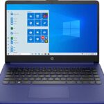 2022 HP Stream 14in laptop, Intel Celeron N4020 Dual-Core Processor, 4GB DDR4 Memory, 192GB storage(64GB eMMC+64GB card),HDMI,WiFi,Webcam,Bluetooth,1-Year Microsoft 365,Win10 S,Indigo Blue|NoCo bundle