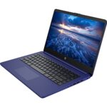 HP 2022 Premium 14-inch HD Thin and Light Laptop, Intel Dual-Core Processor, 16GB RAM, 64GB Storage, Long Battery Life, Webcam, Bluetooth, HDMI, Wi-Fi, Indigo Blue, Windows 10 + 1 Year Microsoft 365