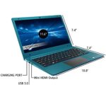 Gateway 11.6″ Ultra Slim Notebook Laptop Computer, Blue, Intel Celeron N4020 Processor, 4GB LPDDR4 RAM, 64GB eMMC, Bluetooth, Webcam, Windows 10 S, Office 365 Personal 1-Year, BROAGE 64GB Flash Drive