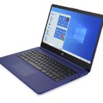 HP 14″ Laptop, AMD 3020e, 4 GB DDR4 RAM, 64 GB eMMC Storage, 14-inch HD Touchscreen Display, Small Computer for Students, Windows 10 Home, Indigo Blue (Renewed)