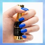 VENALISA Gel Nail Polish, 12ml Elegant Blue Color Soak Off UV LED Nail Gel Polish Nail Art Starter Manicure Salon DIY at Home, 0.43 OZ