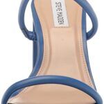 Steve Madden Women’s Lilah Heeled Sandal, Blue, 10