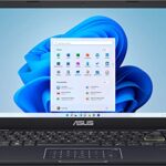 2022 ASUS 14″ Thin Light Business Student Laptop Computer, Intel Celeron N4020 Processor, 4GB DDR4 RAM, 64 GB Storage, 12Hours Battery, Webcam, Zoom Meeting, Win11 + 1 Year Office 365, Blue