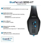 BlueParrott B550-XT, 100% Voice-Controlled Headset (Renewed)