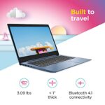 Lenovo IdeaPad 1 Laptop, 14.0″ HD Display, Intel Celeron N4020, 4GB RAM, 64GB Storage, Intel UHD Graphics 600, Windows 11 in S Mode, Ice Blue